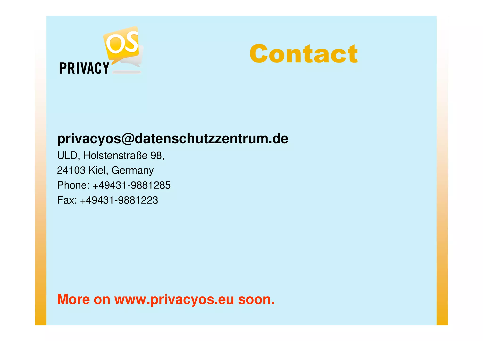 PrivcyOS