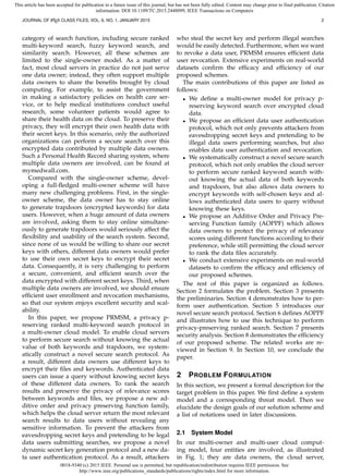 Privacy Preserving Ranked Multi-Keyword Search for Multiple Data Owners ...