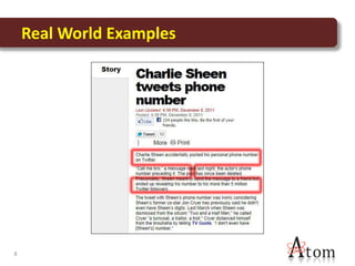 Real World Examples




8
 