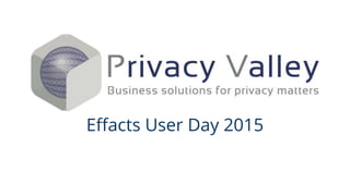 Effacts User Day 2015
 