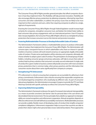 White Paper | Consumer Data Privacy in a Networked World: A Framework ...