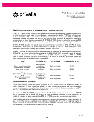 51 |
Privalia Serviços de Informação Ltda.
Demonstrações financeiras em
31 de dezembro de 2019 e 2018
28 DESPESAS DE VENDAS E DISTRIBUIÇÃO
2019
Corrigido
2018
Corrigido
Serviços de armazenagem (*) ............................................................................ (45.321) (50.401)
Depreciação do direito de uso ............................................................................ (6.651) -
Comissão de cartão de crédito ........................................................................... (15.985) (16.905)
Publicidade e marketing .................................................................................... (15.014) (17.054)
Royalties para fornecedores............................................................................... (2.190) (1.897)
Total................................................................................................................... (85.161) (86.257)
(*) Refere-se às despesas associadas serviços com o operador logístico como movimentação e armazenamento logístico, segurança, relacionado ao
centro de distribuição.
29 DESPESAS ADMINISTRATIVAS E GERAIS
2019
Corrigido
2018
Corrigido
Despesas com pessoal....................................................................................... (45.312) (37.203)
Despesas com partes relacionadas (nota 34) .................................................... (9.396) (10.608)
Despesas de serviços de terceiros (a)................................................................ (8.026) (7.978)
Honorários advocatícios (c) ................................................................................ (3.570) (11.706)
Despesas de viagem .......................................................................................... (1.850) (1.813)
Despesas de aluguel .......................................................................................... (251) (1.633)
Depreciação do direito de uso ............................................................................ (1.138) -
Depreciação e amortização ................................................................................ (2.701) (1.383)
Contingências (b)................................................................................................ (477) (425)
Outras despesas operacionais ........................................................................... (3.828) (2.324)
Total................................................................................................................... (76.549) (75.073)
(a) Despesas com serviços: assessoria, auditoria, segurança, limpeza e conservação do escritório, outras taxas profissionais e atendimento ao
Cliente (SAC).
(b) Refere-se a provisões das ações cíveis e trabalhistas (veja nota 20).
(c) Em 2018, refere-se principalmente a honorários advocatícios relacionados a inclusão do ICMS na base tributável do PIS e COFINS (veja nota 20),
para 2019 a despesa refere-se a diversos serviços jurídicos.
343
 