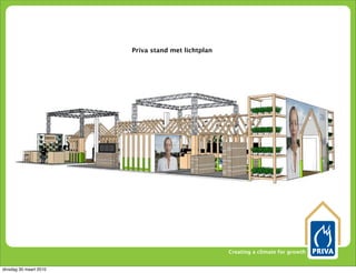 Priva stand met lichtplan




                                                    Creating a climate for growth


dinsdag 30 maart 2010
 