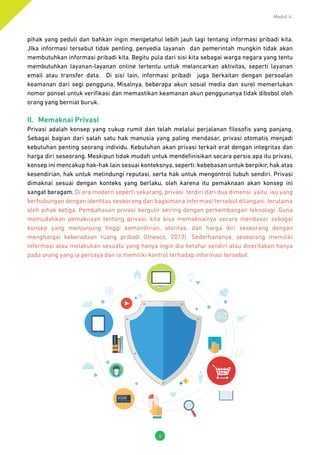 Privasi dan Keamanan Internet