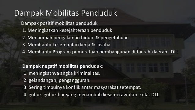 Mobilitas Sosial Perspektif Sosiologi Universitas Sriwjaya