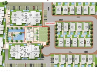 Projeção do subsolo
 