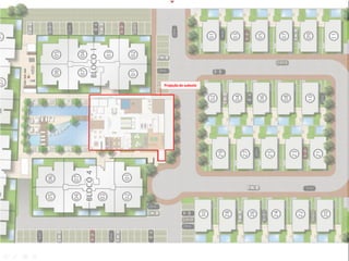 Projeção do subsolo
 