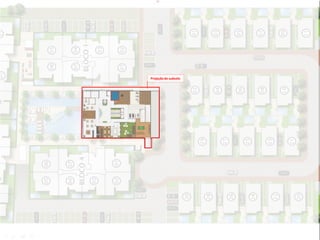 Projeção do subsolo
 