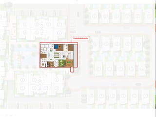 Projeção do subsolo
 