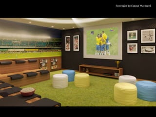 Ilustração do Espaço Maracanã
 