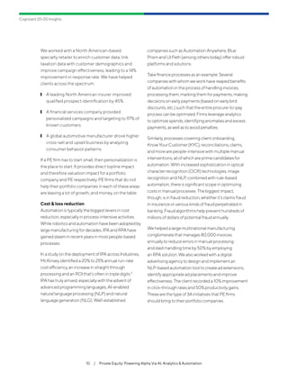 Private Equity: Powering Alpha Via AI, Analytics & Automation | PDF
