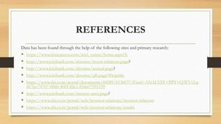 REFERENCES
Data has been found through the help of the following sites and primary research:
 https://www.icicicareers.com/icici_career/home.aspx?X
 http://www.icicibank.com/aboutus/invest-relations.page?
 http://www.icicibank.com/aboutus/annual.page?
 http://www.icicibank.com/aboutus/qfr.page?#toptitle
 https://www.sbi.co.in/portal/documents/44589/6136037/Final+ANALYST+PPT+Q3FY15.p
df/fec74707-0060-40f4-82c1-854a07591539
 http://www.icicibank.com/interest-rates.page?
 https://www.sbi.co.in/portal/web/investor-relations/investor-relations
 https://www.sbi.co.in/portal/web/investor-relations/results
 