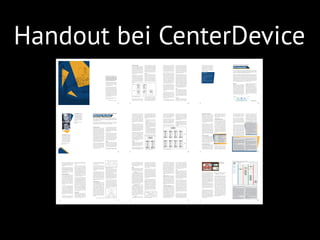 Folien bei Slideshare
http://www.slideshare.net/dschneller
 