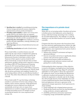Private Cloud Overview | PDF