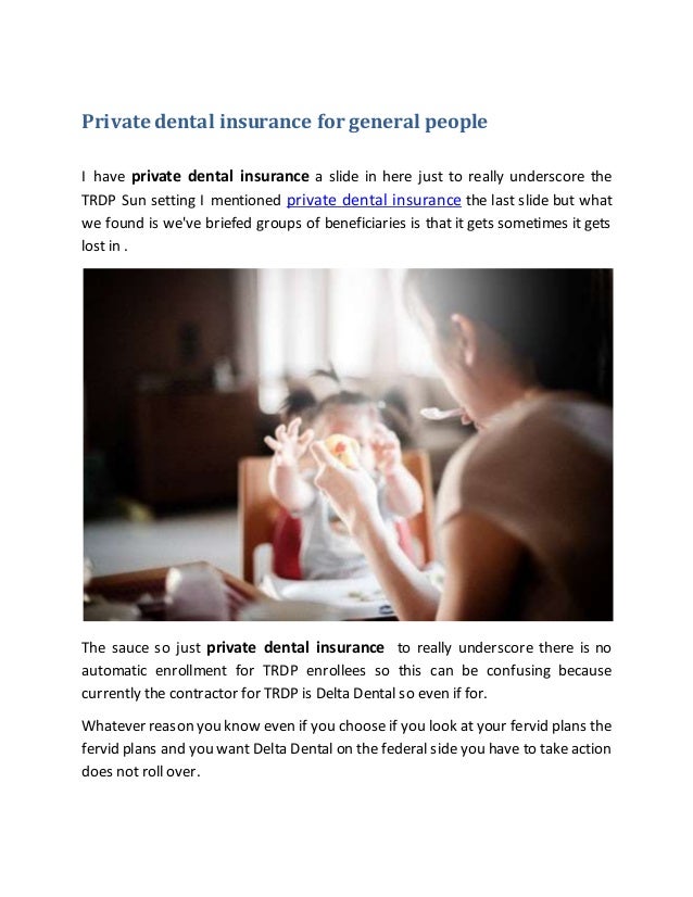 can i just get dental insurance