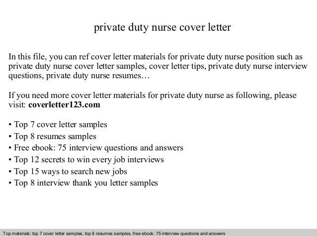 duty nurse resumes