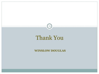 WINSLOW DOUGLAS Thank You 