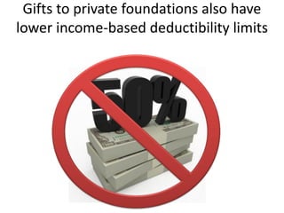 Private
Foundations
2: PFs v. Public charities
 