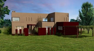 Private house render 1