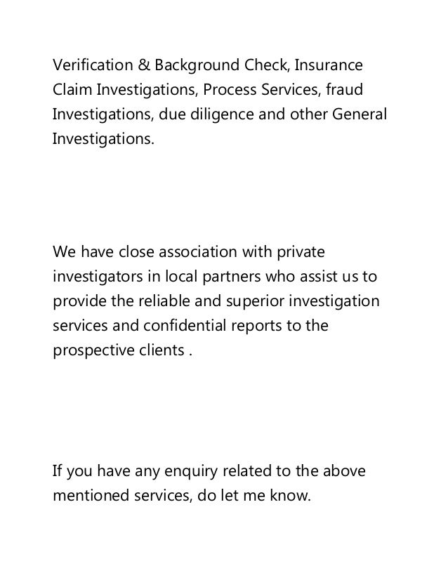 Private Investigations In Yemen