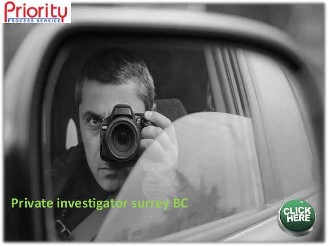 Private investigator surrey bc