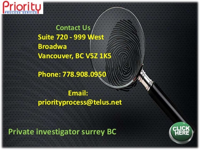 Private investigator surrey bc