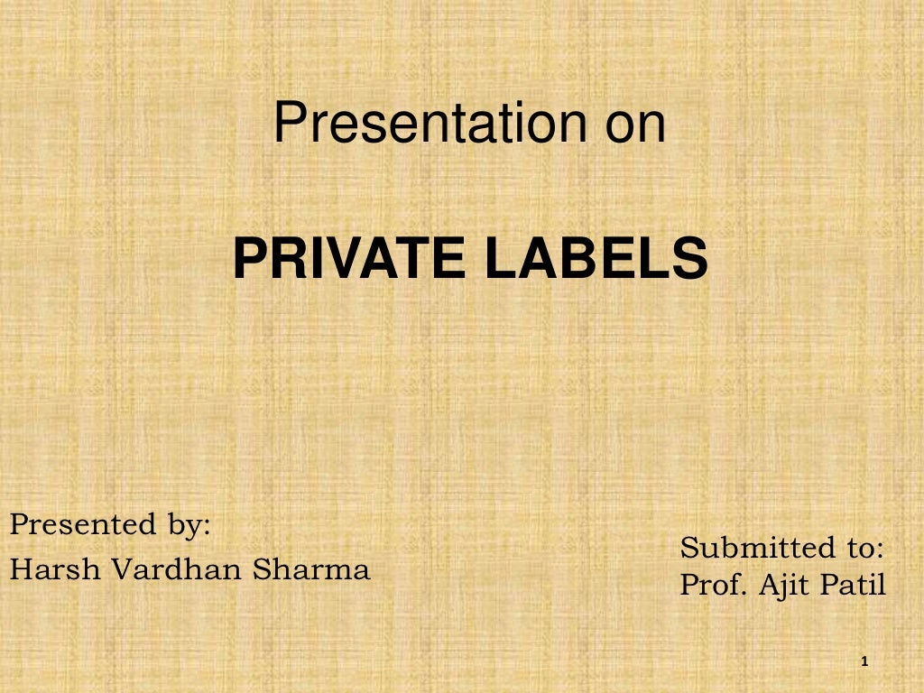 Private Label
