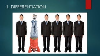 1. DIFFERENTIATION
 