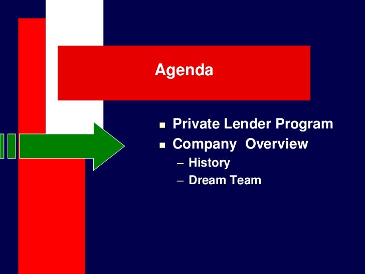 Private Lending Made Easier - 웹