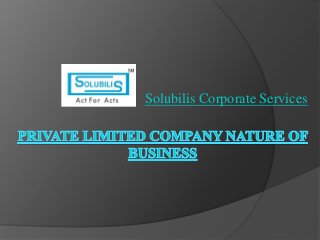 Solubilis Corporate Services
 