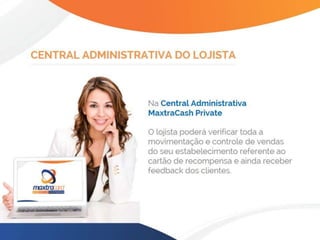 Cartão Fidelidade para Comerciantes Maxtracash Private