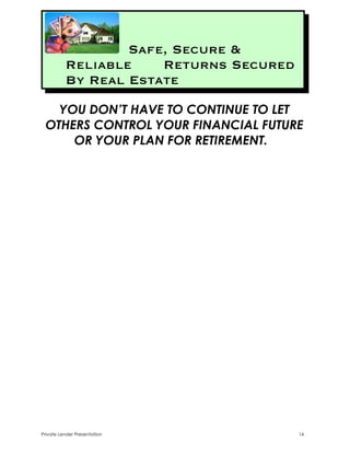 Private Money Presentation