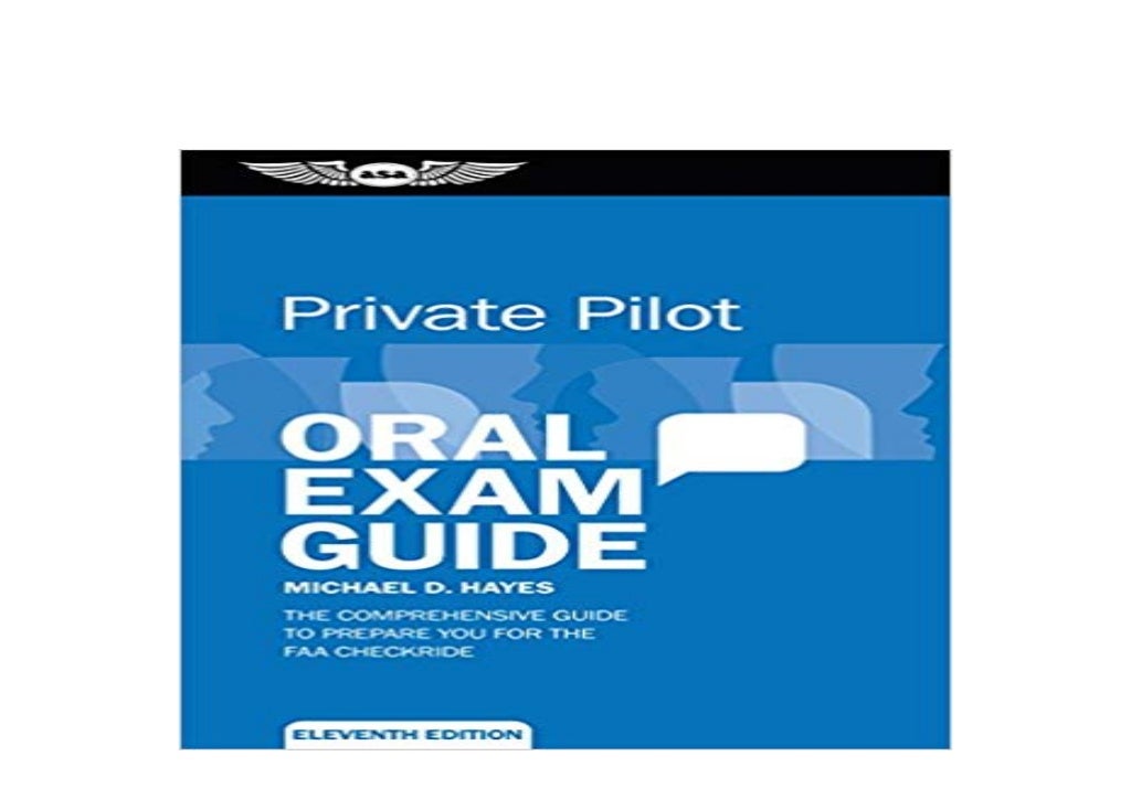[EBOOK_DOWNLOAD] Private Pilot Oral Exam Guide The comprehensive gu…