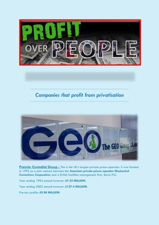 Private prison complex - Pros & Cons | PDF
