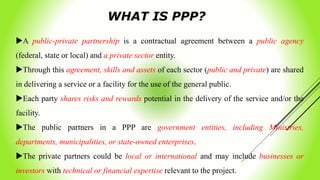 Private public partnership in agriculture | PPTX