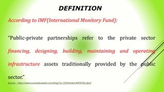 Private public partnership in agriculture | PPTX