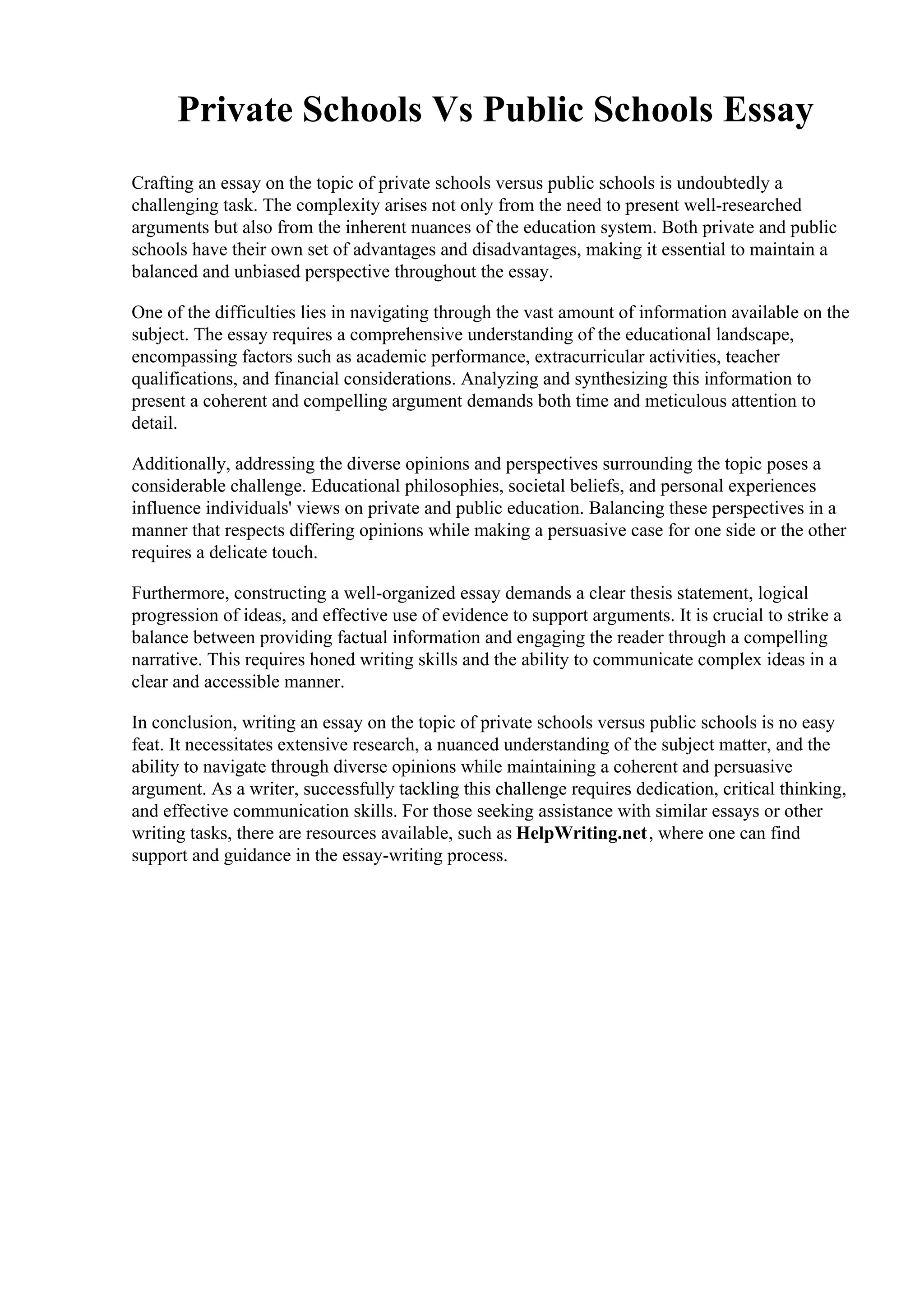 Private Schools Vs Public Schools Essay.pdf