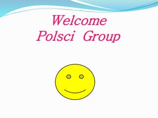 Welcome
Polsci Group
 