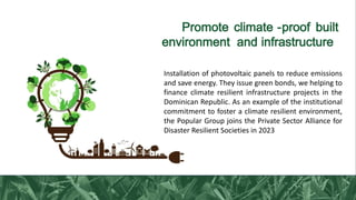 Engaging the Private Sector in Climate Change Adaptation in Dominican ...
