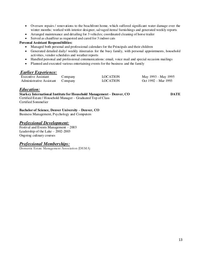 Denver j2ee java resume