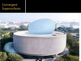 Convergence of  technologies Convergence of spaces Convergence of practices Political activity migrates to architectures that are technologically sustained, upon the surface of pre-existing civic structures What happens to citizenship? 