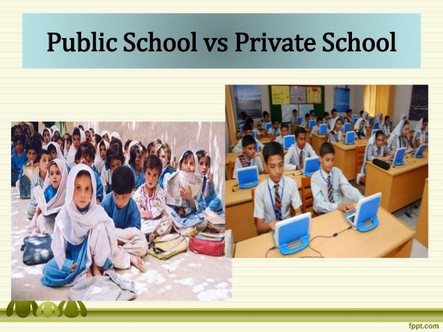 Public school vs private