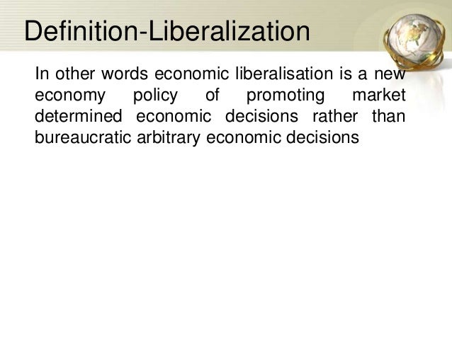 Privatisation Liberalization privatisation-liberalization