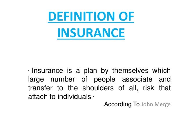 Personal Risk Management (Insurance) - ppt download