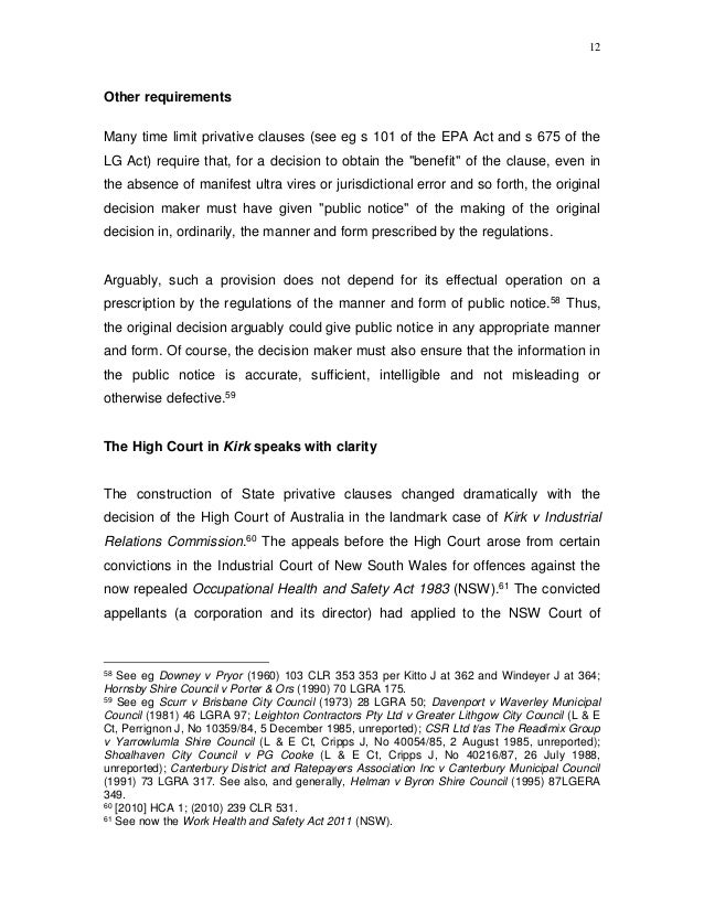 THE APPROACH OF THE COURTS TO THE CONSTRUCTION AND 