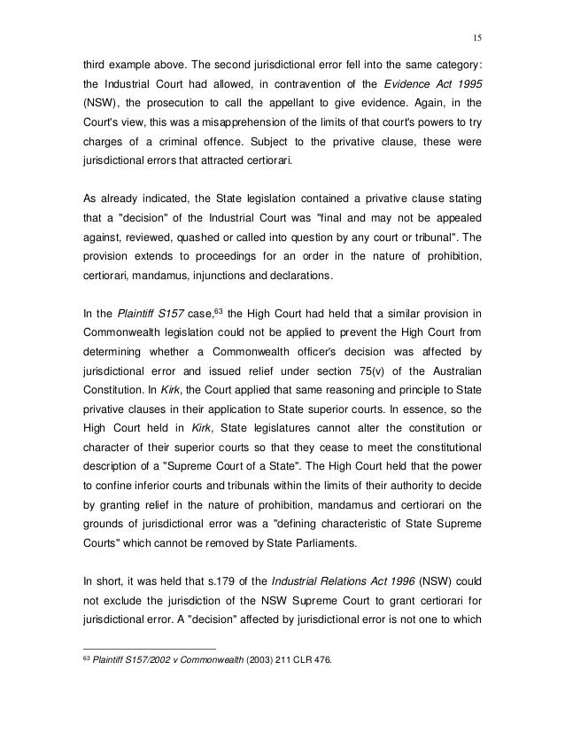THE APPROACH OF THE COURTS TO THE CONSTRUCTION AND 