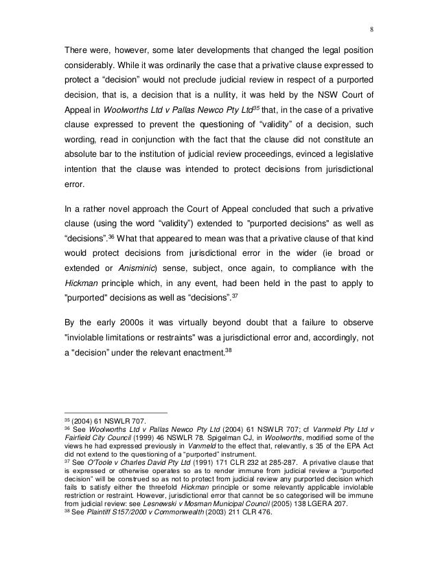 THE APPROACH OF THE COURTS TO THE CONSTRUCTION AND 