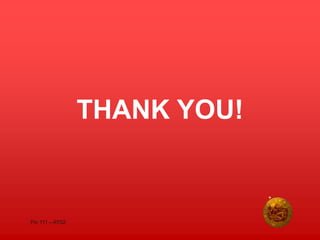 THANK YOU!
Fin 111 – AY02
 