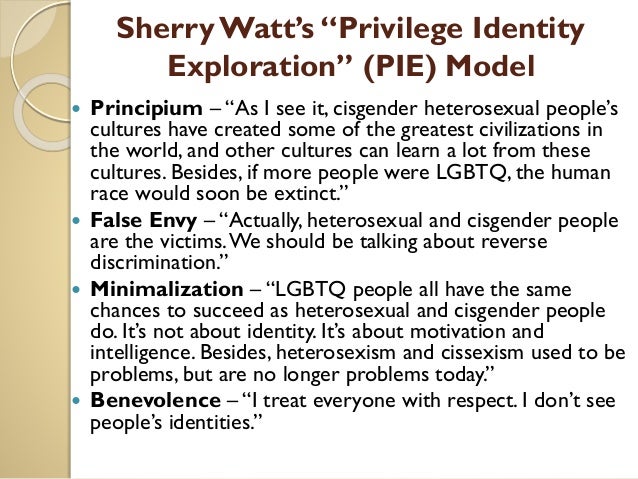 Examining Heterosexual & Cisgender Privilege