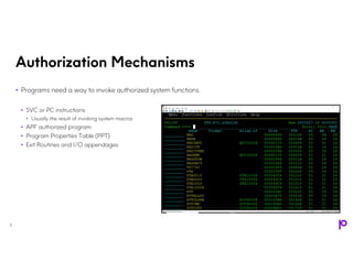 Privilege Elevation in z/OS Systems - APF and More.pdf